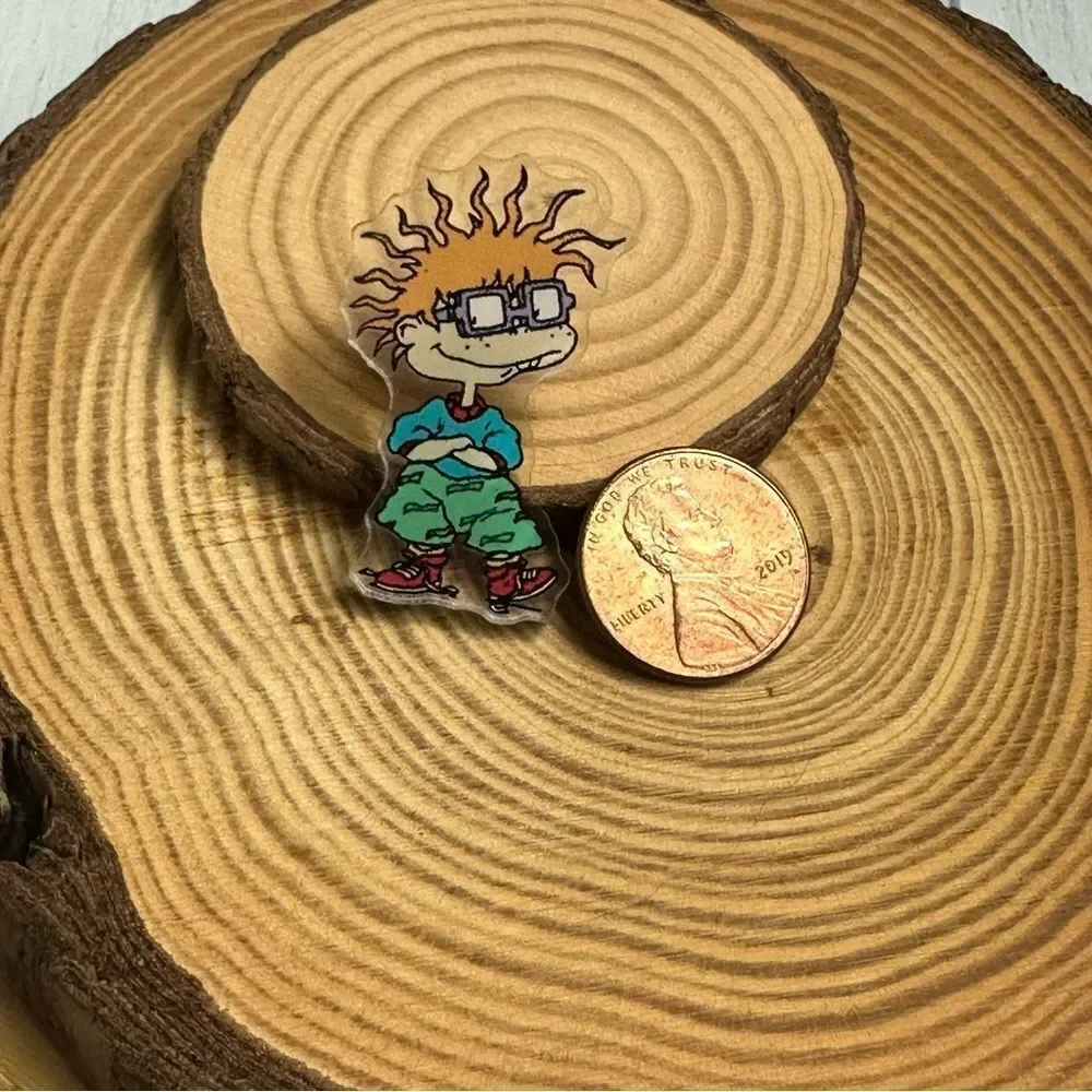 N/A brooch acrylic